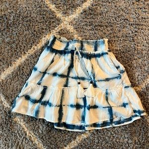 Anthropologie Tie Dye Skirt
